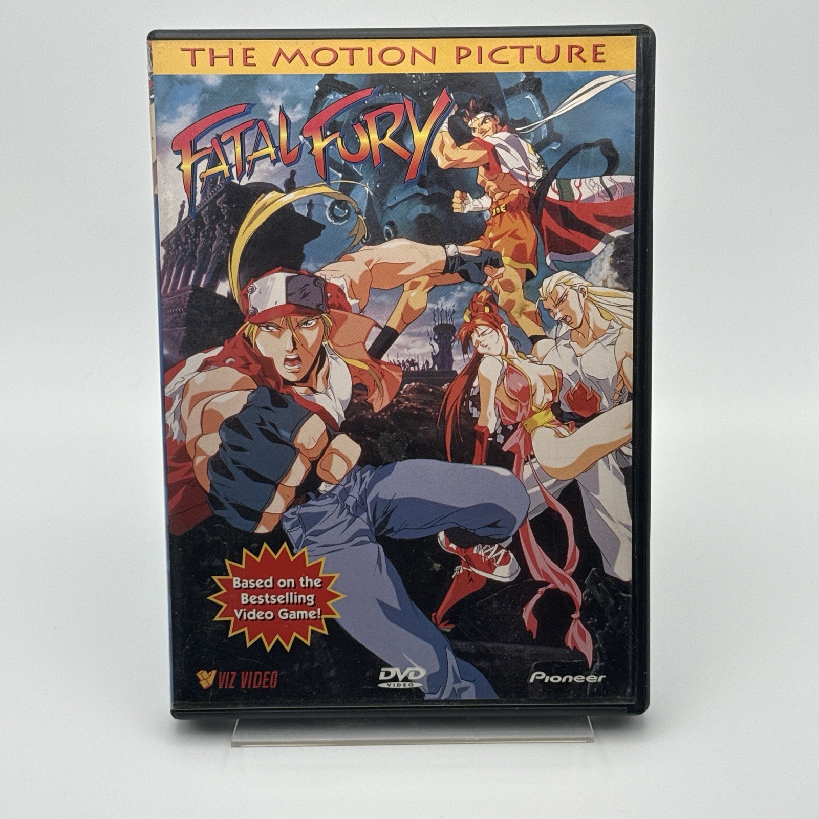 Fatal Fury: The Motion Picture DVD (1999) Anime SNK Viz Video Pioneer Tested Fatal Fury: The Motion Picture DVD (1999) Anime SNK Viz Video Pioneer Tested