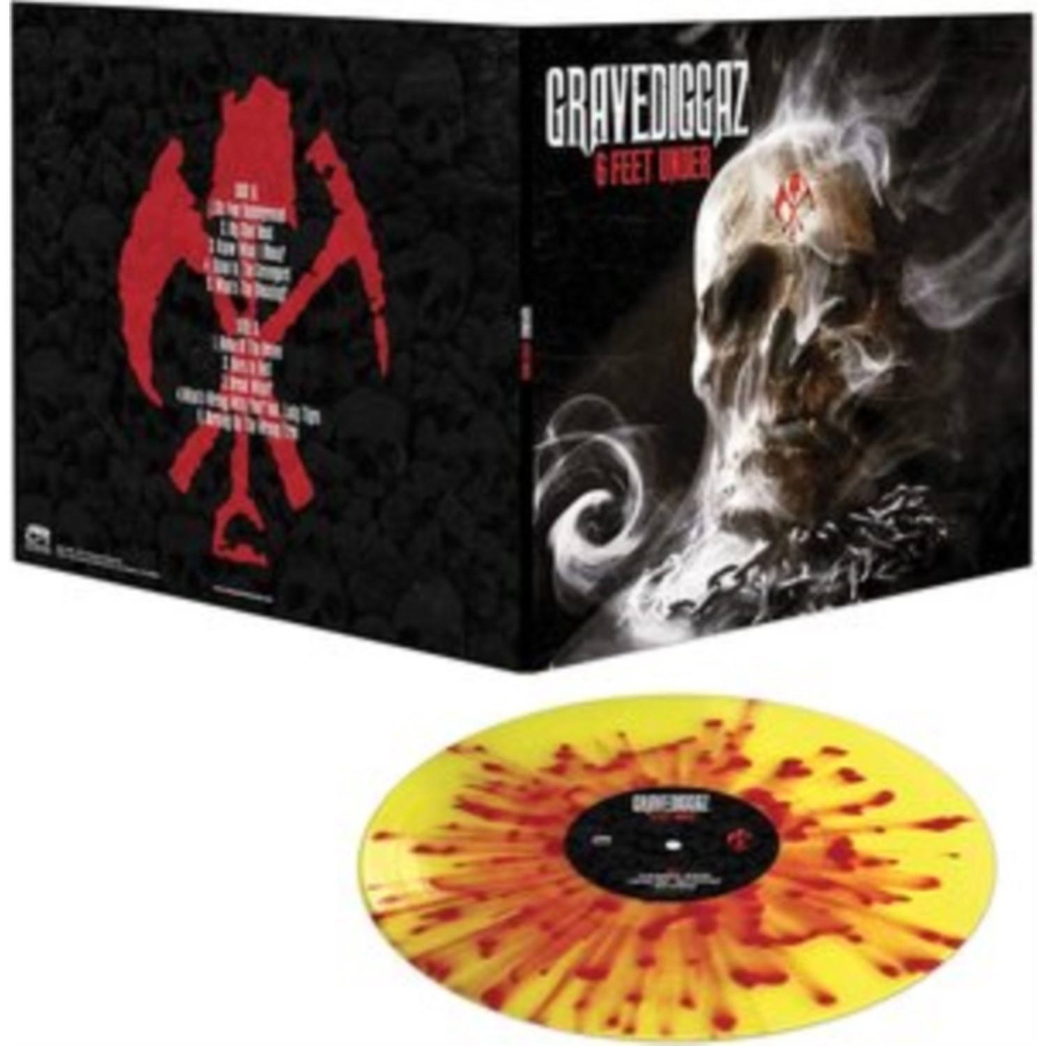 Gravediggaz - 6 Feet Under (Yellow/Red Splatter LP Vinyl)