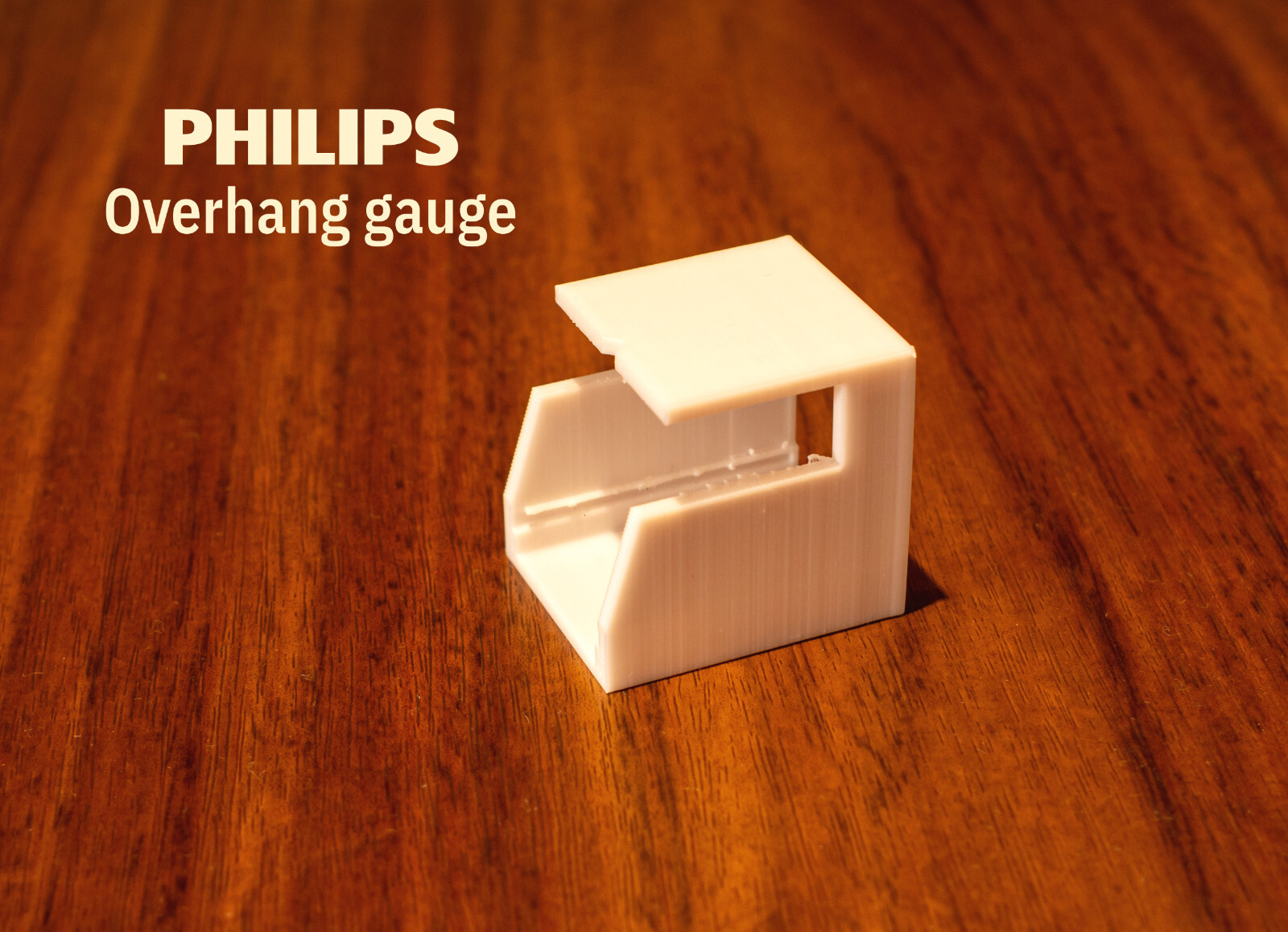 PHILIPS TURNTABLE OVERHANG GAUGE - CARTRIDGE ALIGNMENT DIMA ALIGNMENT HEAD