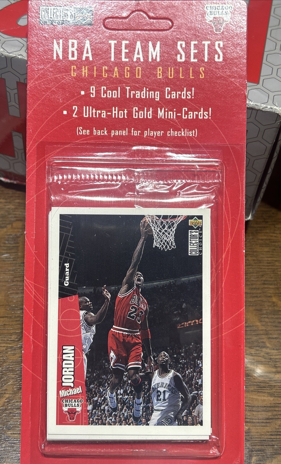 1996-97 Upper Deck Collector's Choice Chicago Bulls Team Sets Michael Jordan 1996-97 Upper Deck Collector's Choice Chicago Bulls Team Sets Michael Jordan