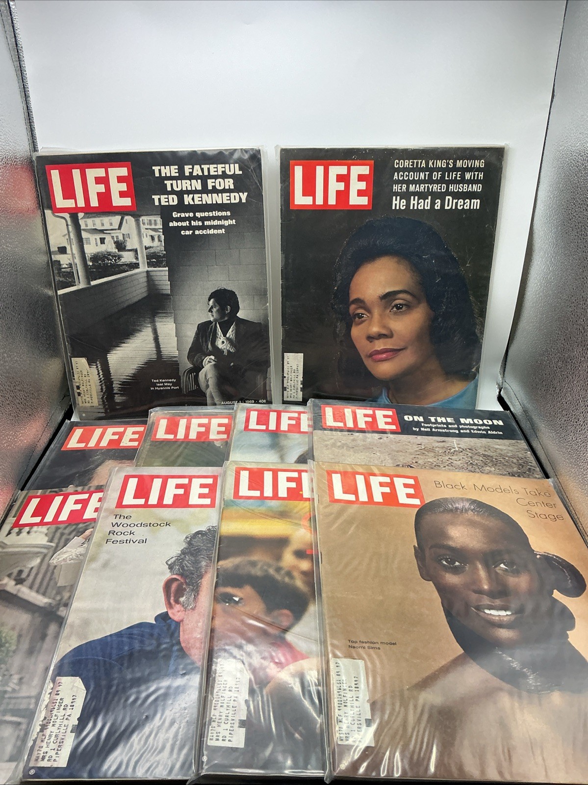 VTG LIFE Magazine: Random Lot of 10 Magazines from 1960s-1970s (48)