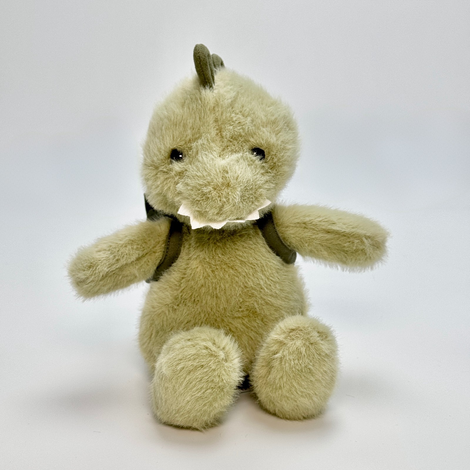  AUTHENTIC❗ Jellycat Backpack Dino Stuffed Plush With Dust Bag NWT 22cm