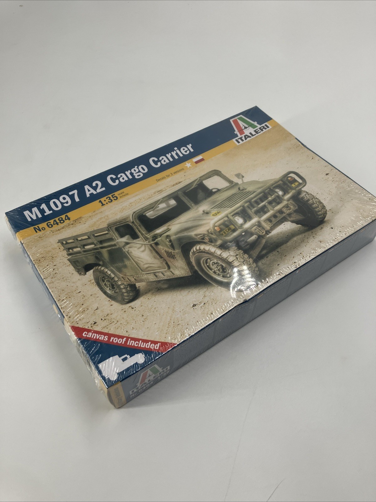 Italeri 1/35 Scale M1097 A2 Cargo Carrier Model Kit NEW SEALED