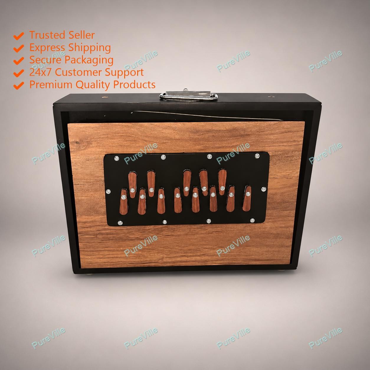 Shruti Box Professional Quality Deep Drone Sound Long Stamina