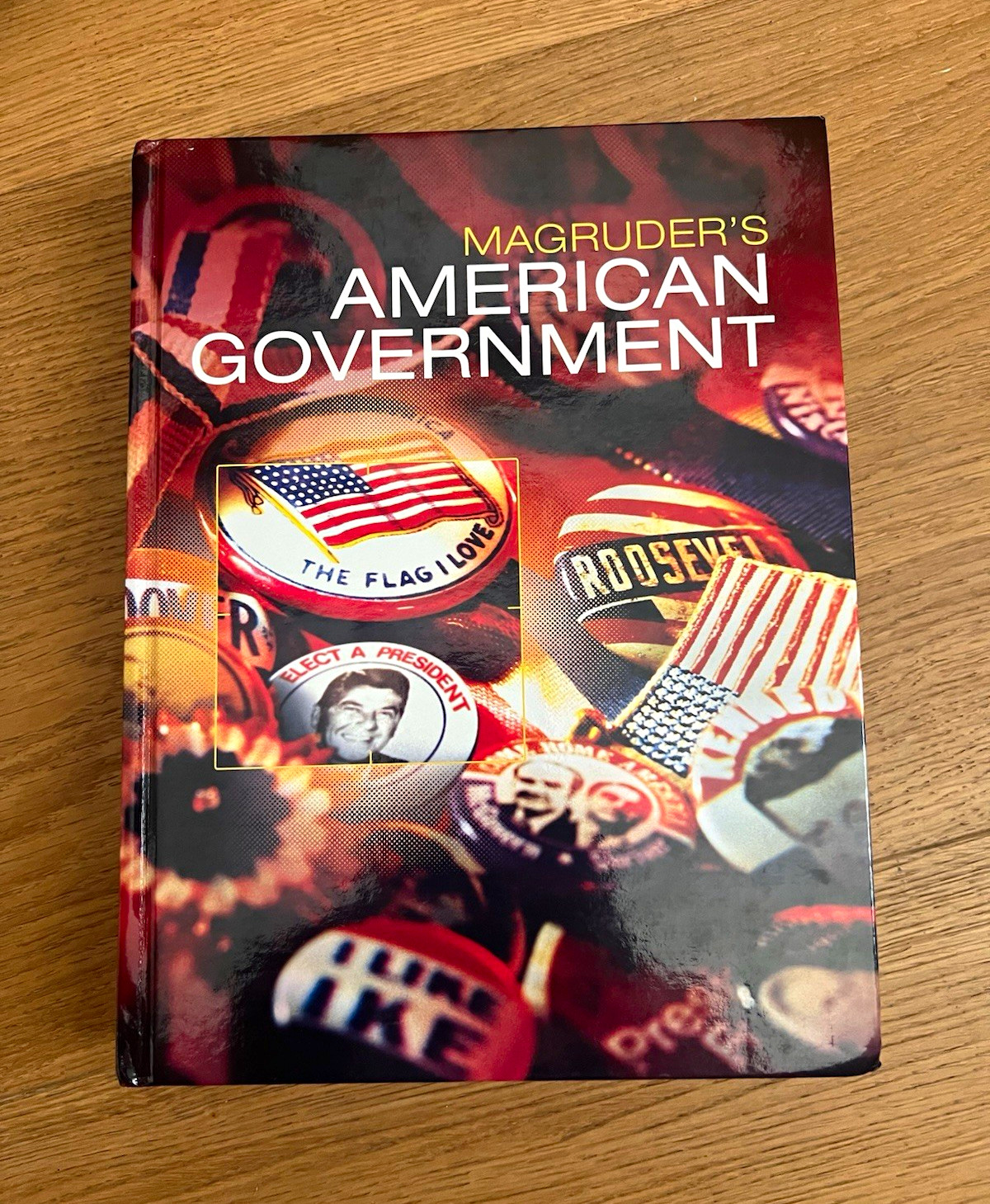 Savvas Magruder\'s American Government Hardcover 2020 McClenaghan High School