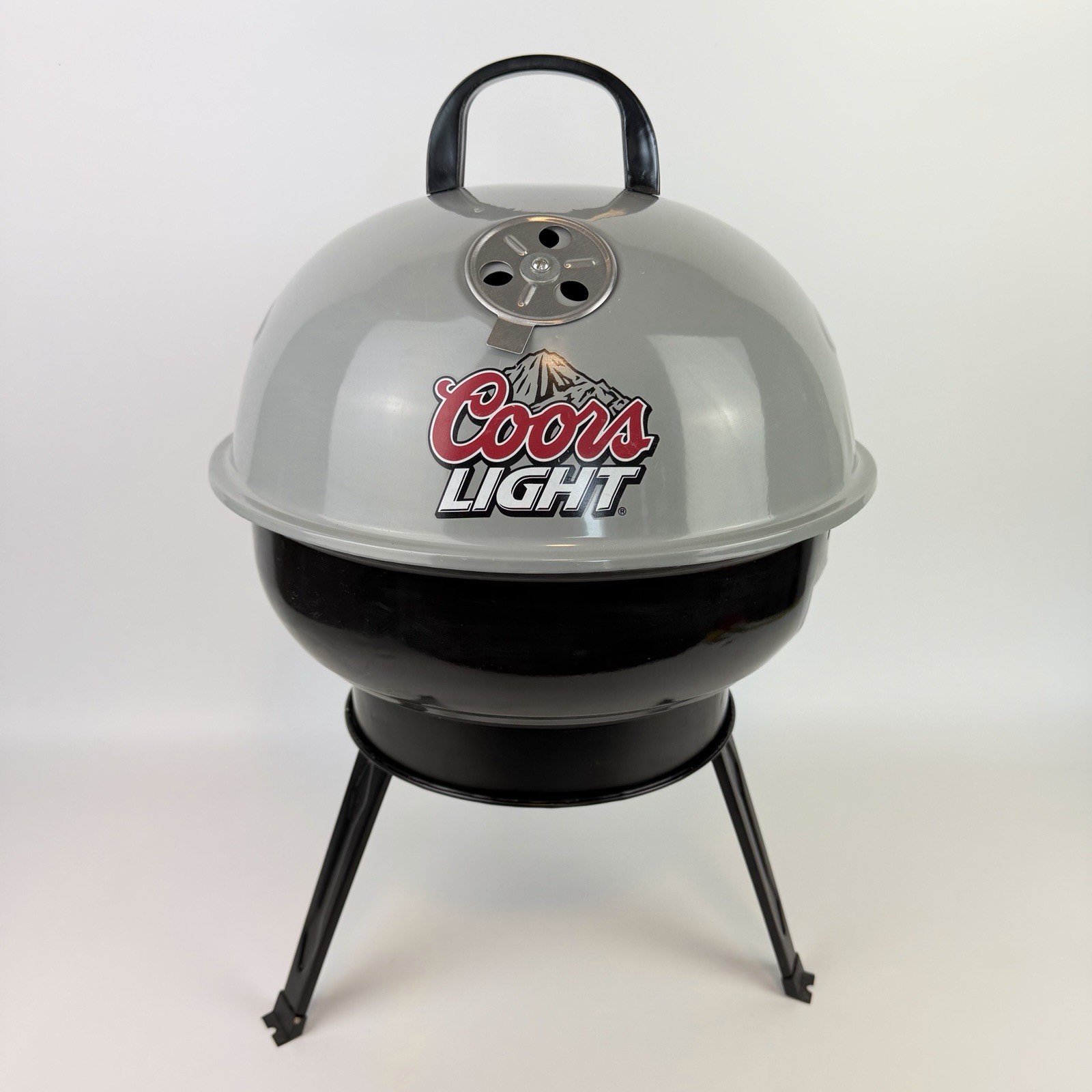 Coors Light Beer Barbeque Dome Grill BBQ