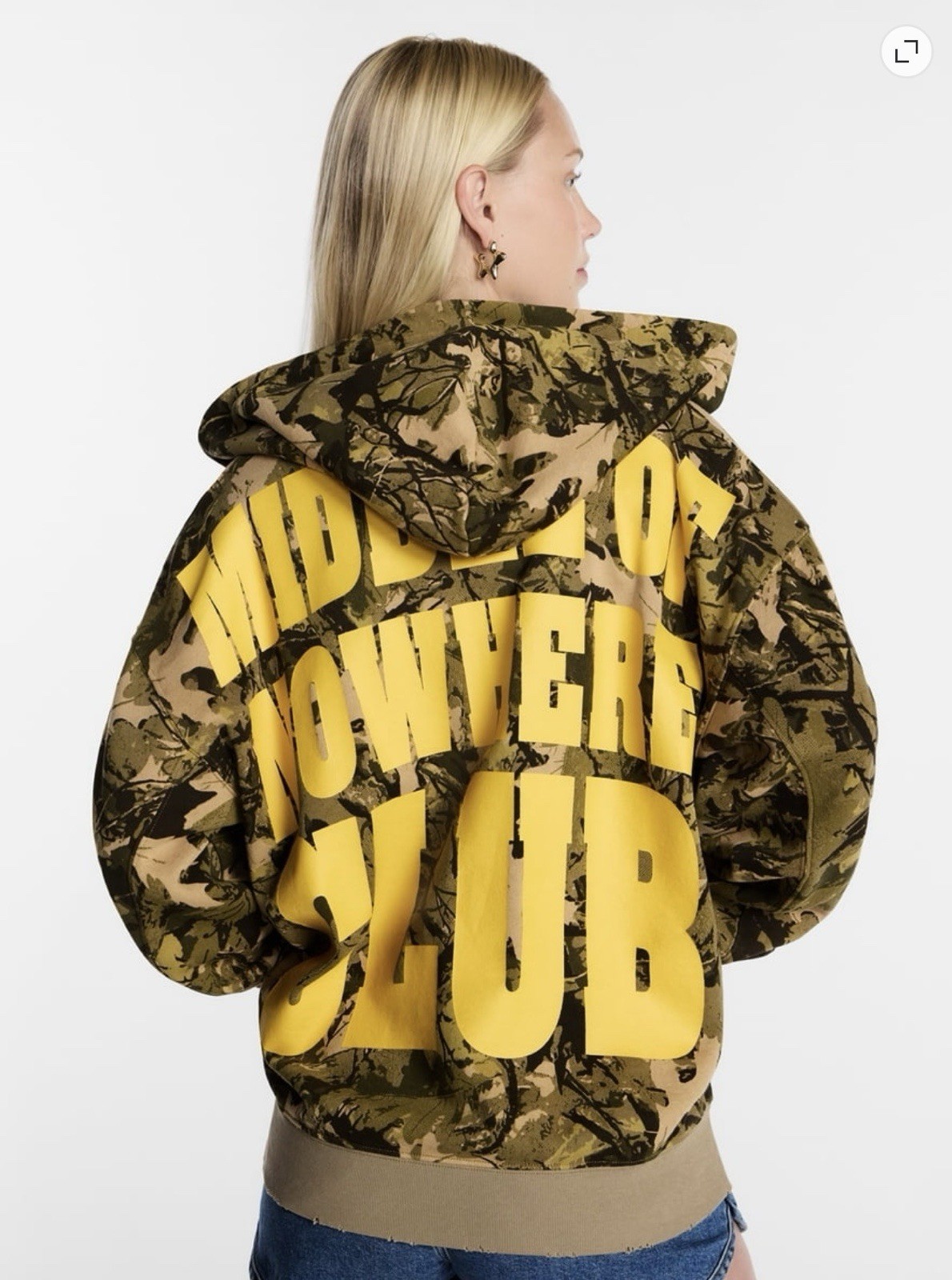 Kacey Lee Musgraves Women’s Camo Hoodie Middle Of Nowhere Country Western XL NWT