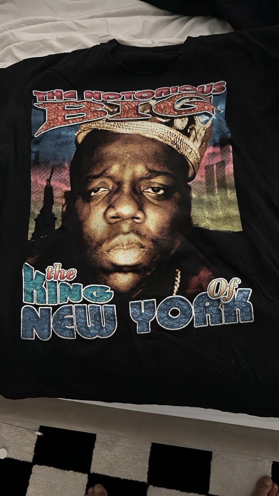 Vintage Notorious BIG Biggie smalls Tee Shirt Early 90s VERY RARE open To Offers