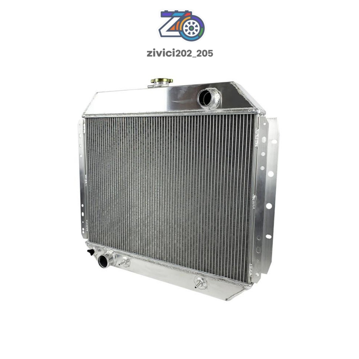 Aluminum Radiator for 1978-1979 Ford Bronco 1977-1979 F-100 1977-1979 F-150