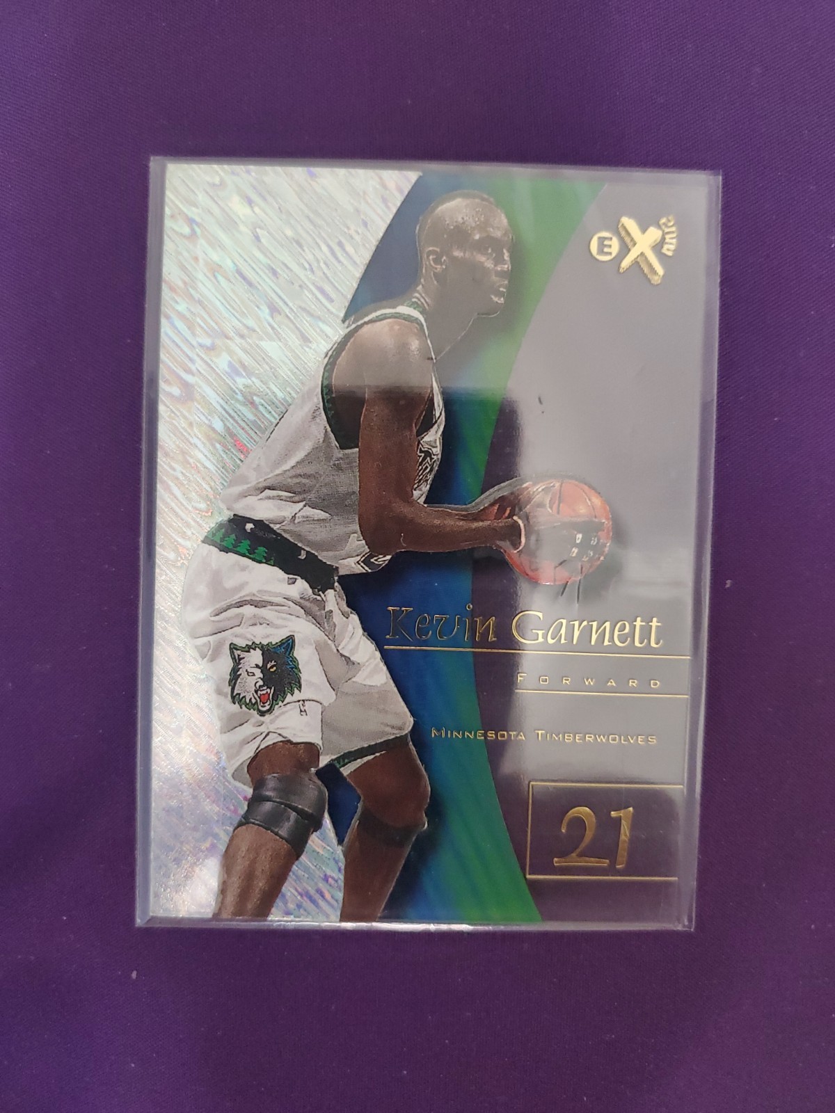 1997-98 Skybox Ex2001 - Kevin Garnett #2 1997-98 Skybox Ex2001 - Kevin Garnett #2