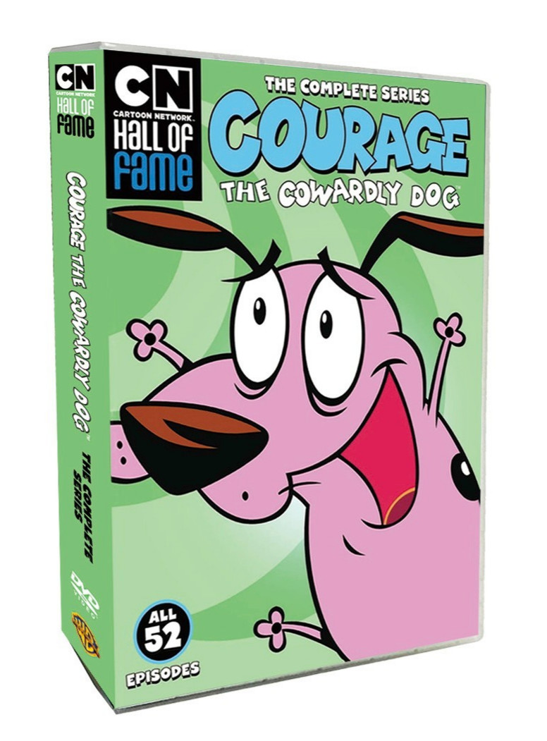 COURAGE THE COWARDLY DOG TV Series 1-4 DVD (8-Discs Box Set)