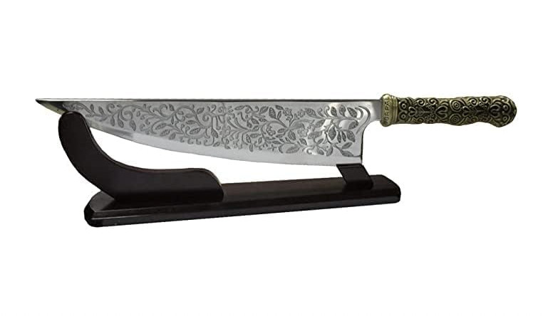 Vorpal Knife With Display Stand Alice Madness Returns Cosplay Knife With Stand Vorpal Knife With Display Stand Alice Madness Returns Cosplay Knife With Stand