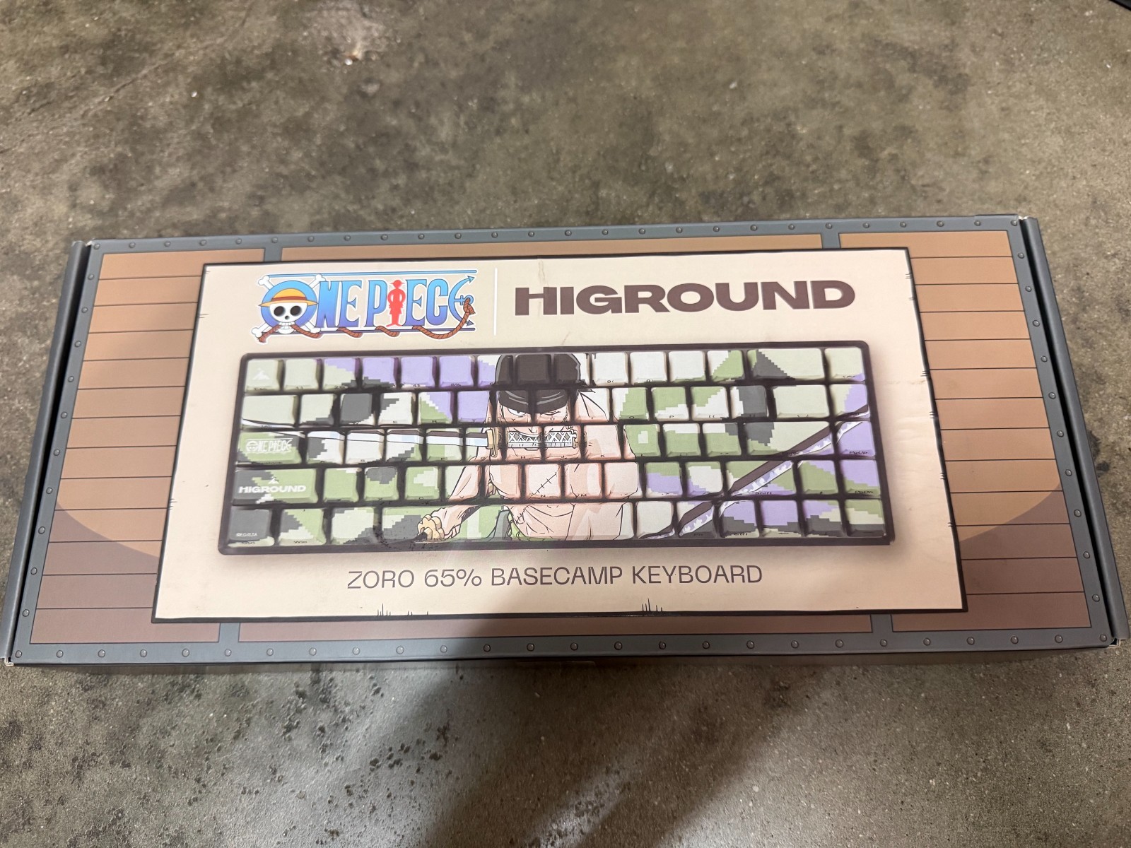 OB Higround Basecamp 65 One Piece Zoro Edition Keyboard HG65V1-0PZ0A2US