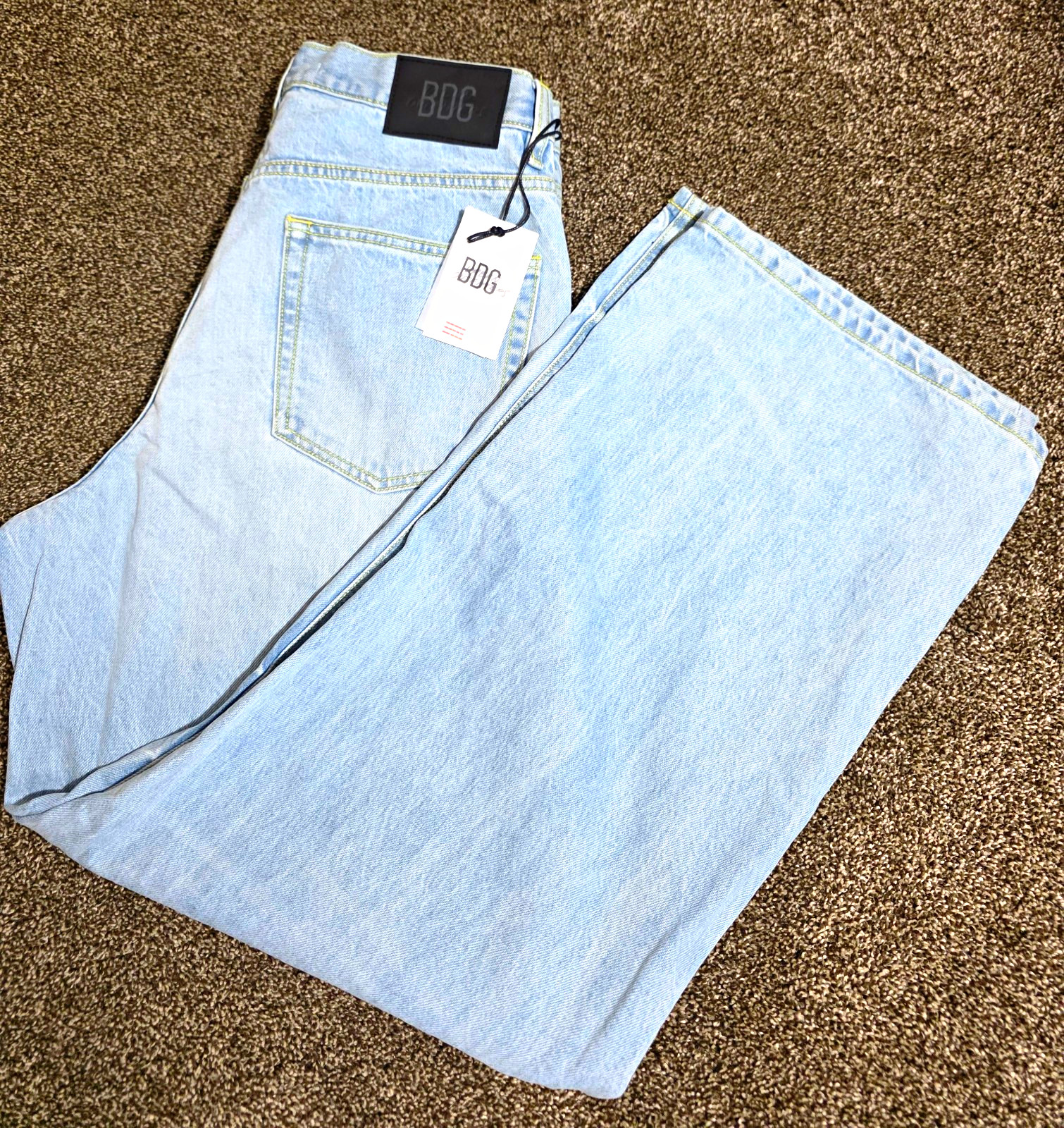 trendy baggy jeans BDG Urban Outfitters Nitro Fit 32×30 Denim Blue Jeans