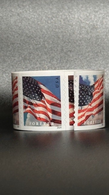 50 First Class Rate Flag Stamps 100% Satisfaction Guaranteed Hot Deal 1/2 Price