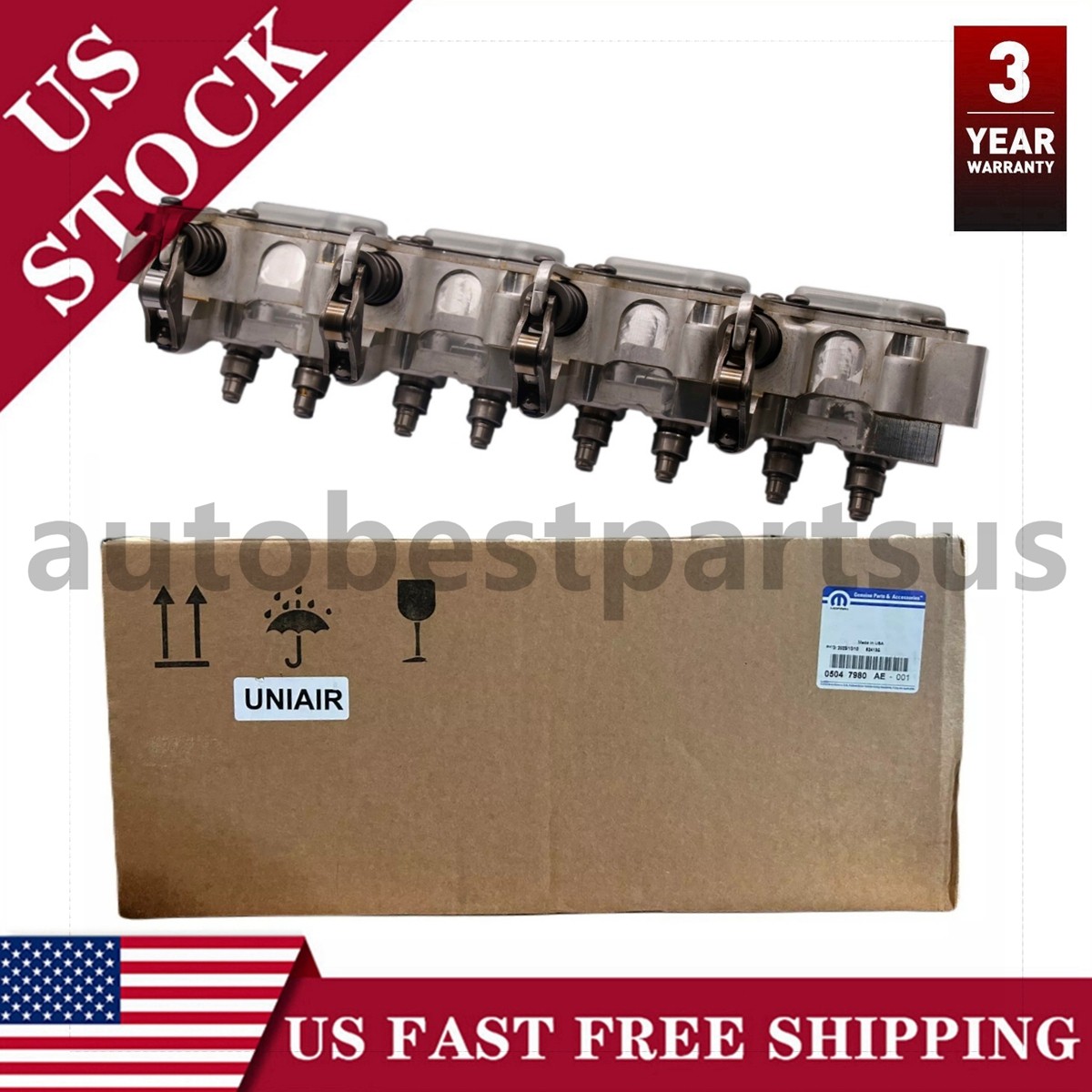 Genuine Mopar 2014-2023 JEEP RAM DODGE CHRYSLER FIAT Multiair Actuator 5047980AC