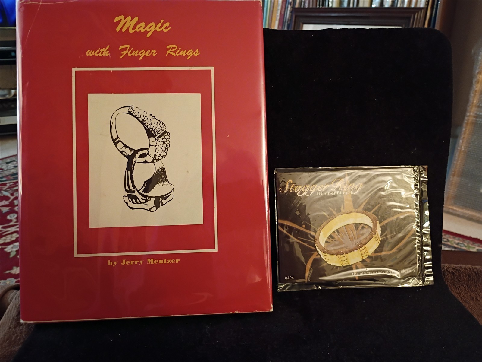 Magic with Finger Rings Jerry Mentzer & Stagger Ring (Himber Ring) HC DJ New Magic with Finger Rings Jerry Mentzer & Stagger Ring (Himber Ring) HC DJ New