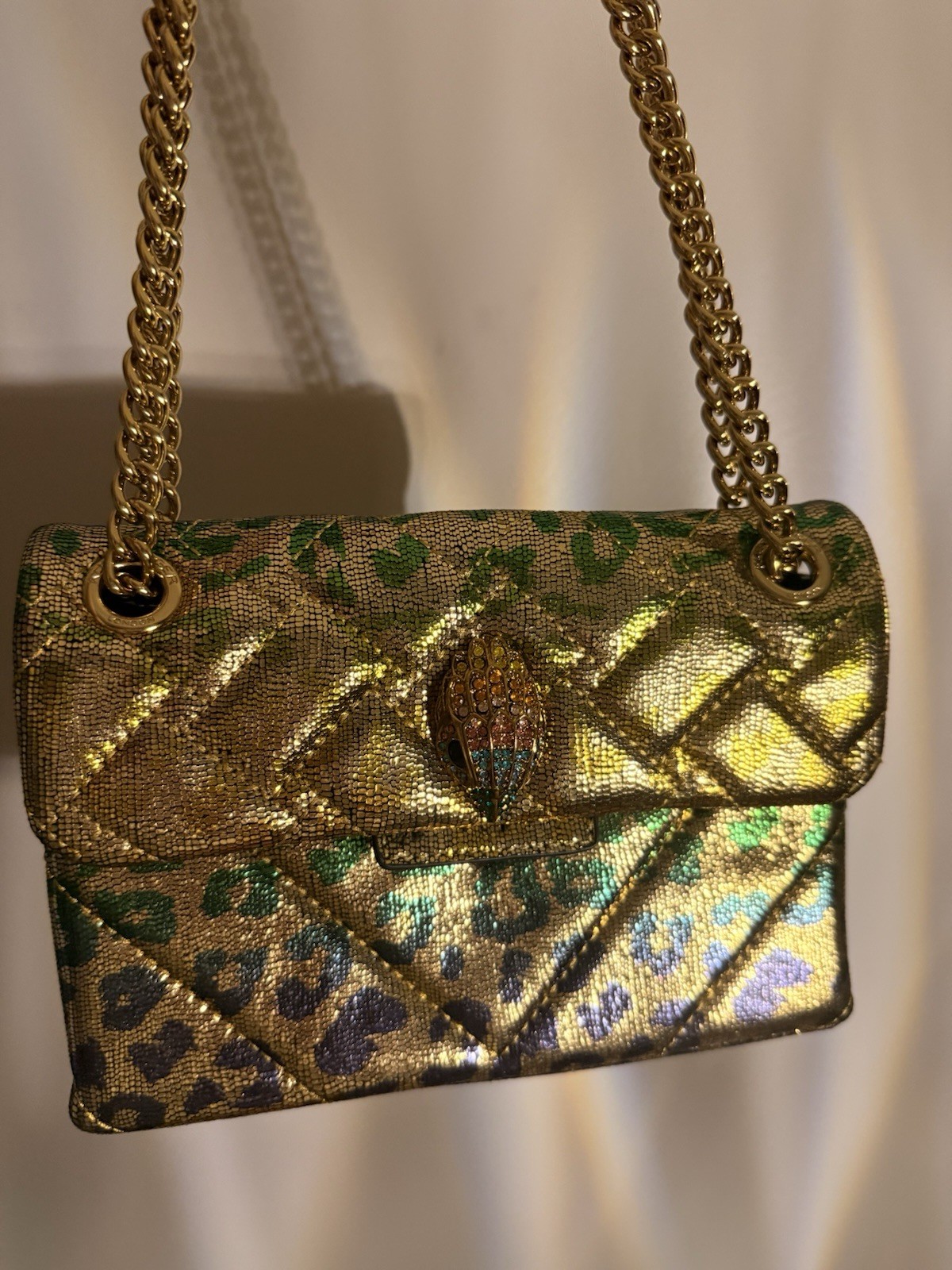 KURT GEIGER Mini Kensington Quilted Crossbody Bag