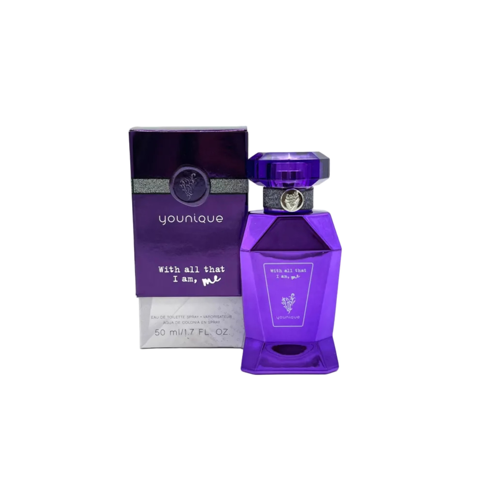 YOUNIQUE WITH ALL THAT I AM, ME~EAU DE TOILETTE~FULL SIZE~NIB~DISCONTINUED