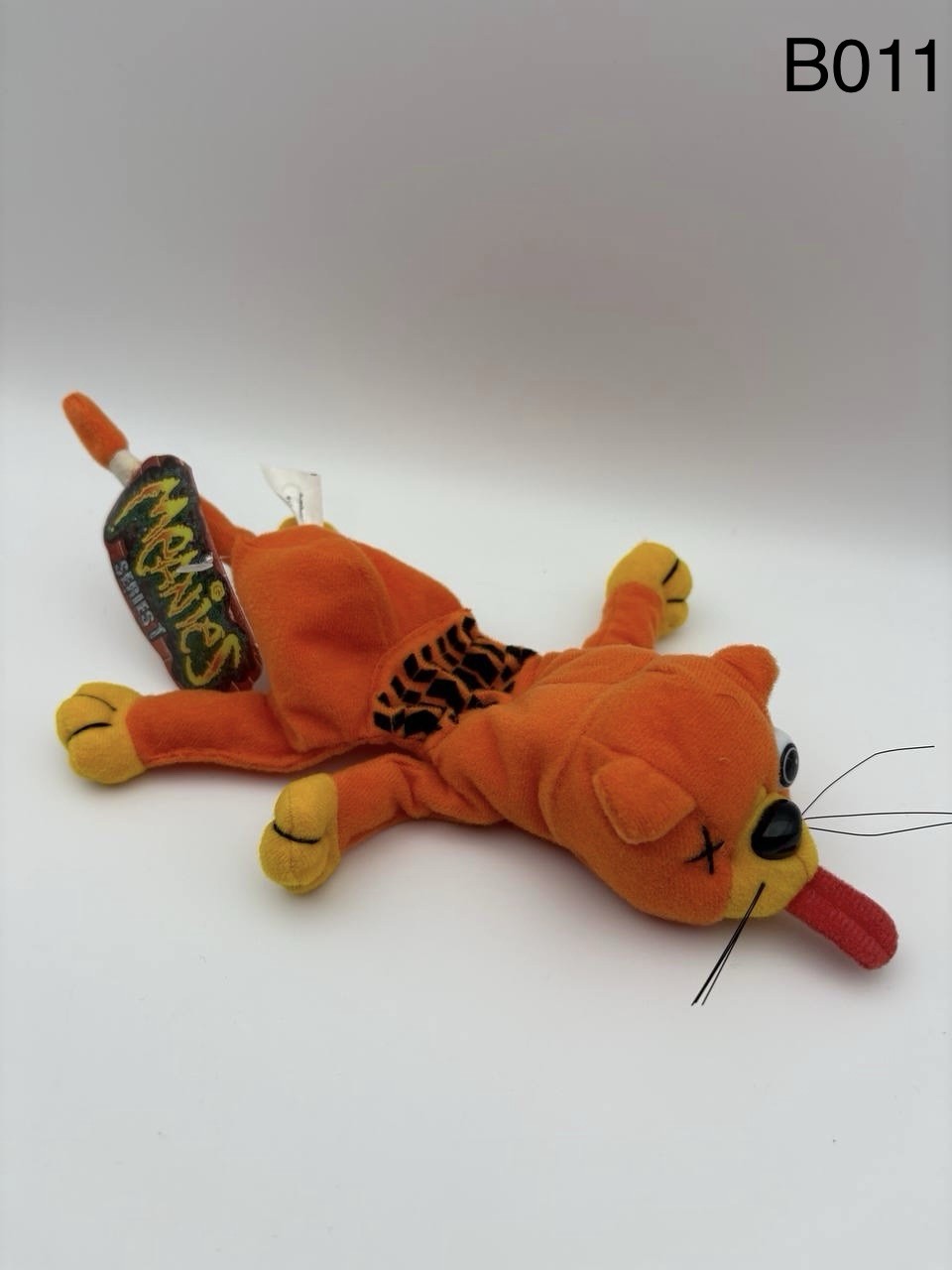 Meanies Series 1 “SPLAT” THE ROAD KILL KAT Cat Vintage Plush 1997 New with Tags Meanies Series 1 “SPLAT” THE ROAD KILL KAT Cat Vintage Plush 1997 New with Tags