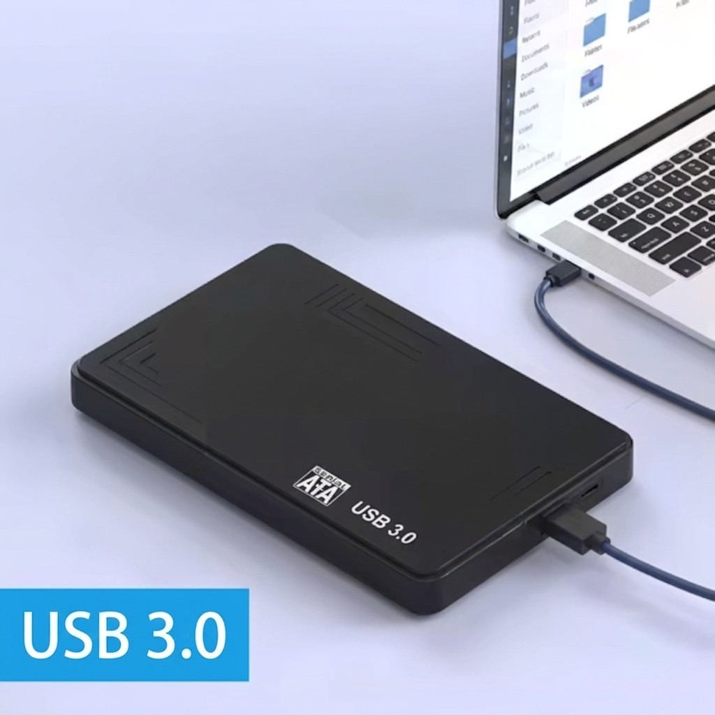 Portable 2.5in 5Gbps HDD SSD External Enclosure USB 3.0 SATA Disk
