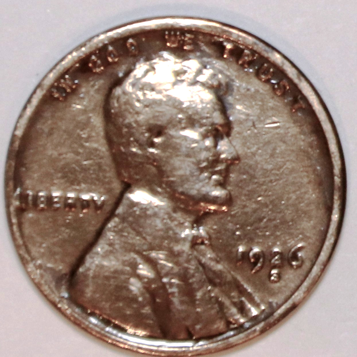 1926-S Lincoln Wheat Cent - Fine - #8483SC160 - 