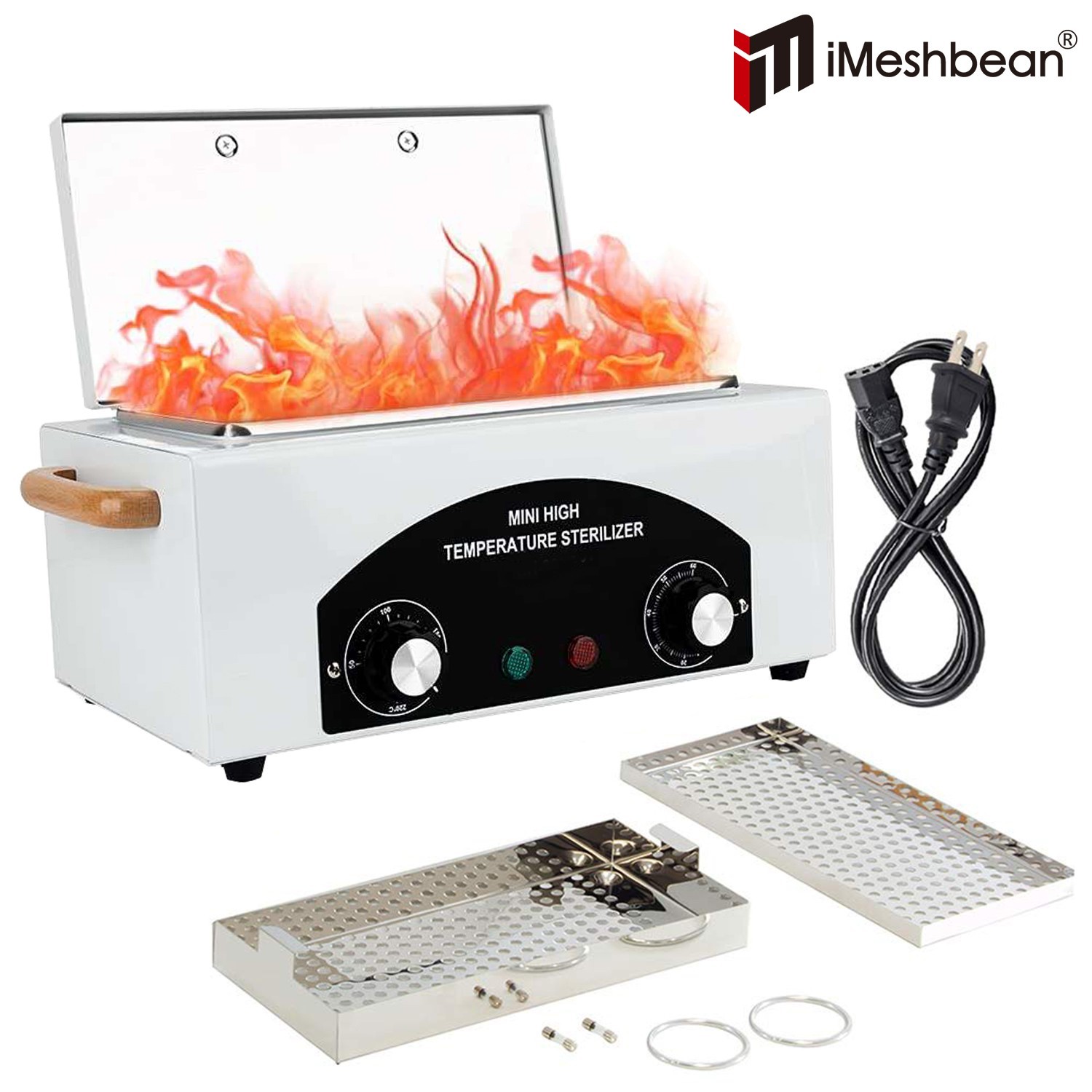 2PC 2L Dry Heat Sterilizer Cabinet Beauty Tattoo Disinfect Machine w/ Auto Timer