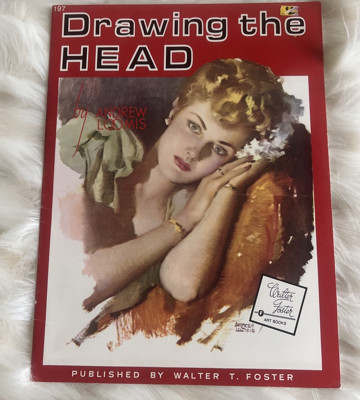 Vintage Andrew Loomis Drawing the Head Walter T. Foster Art Instruction Book