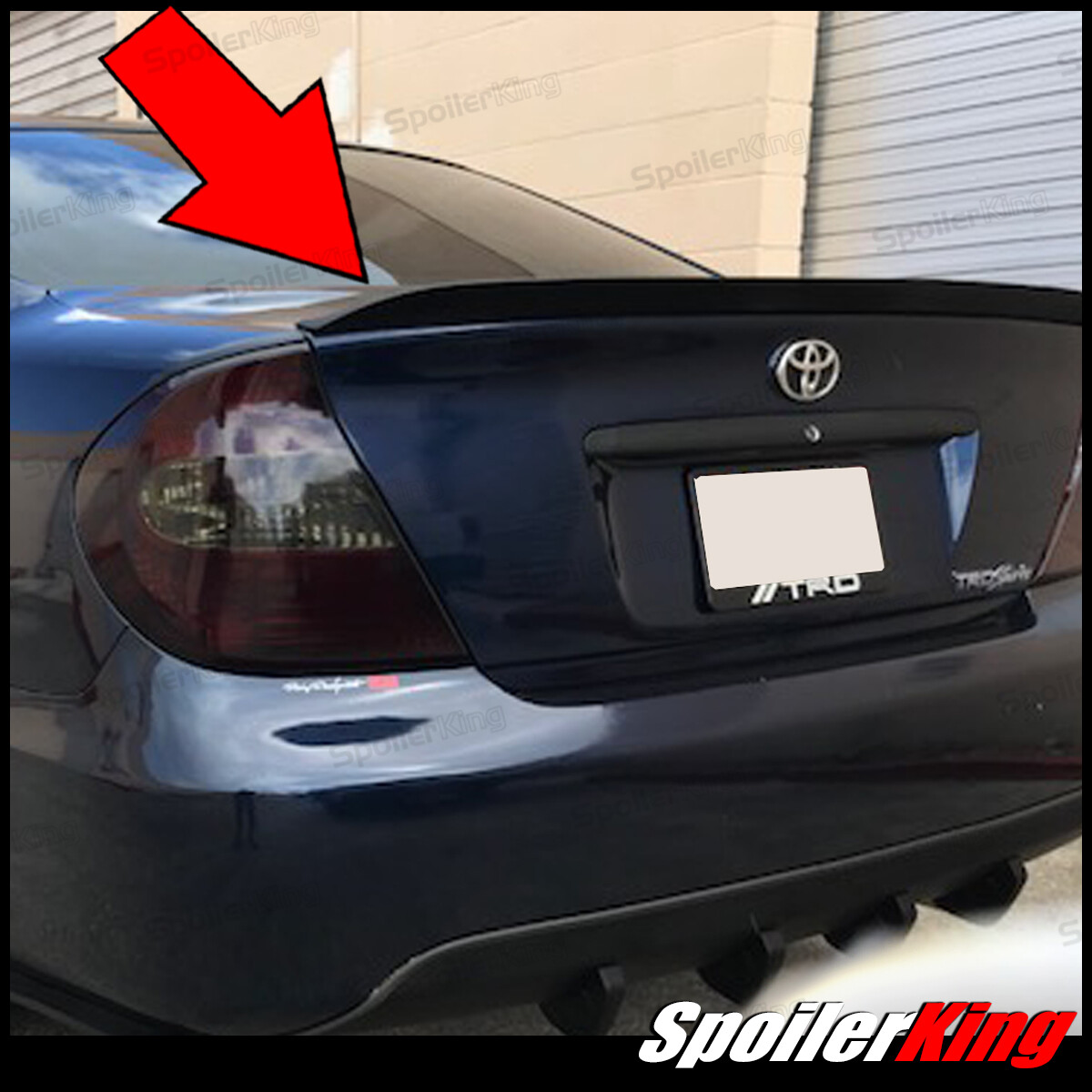 (284G) StanceNride Rear Duckbill Spoiler Fits Toyota Camry 2002-2006 