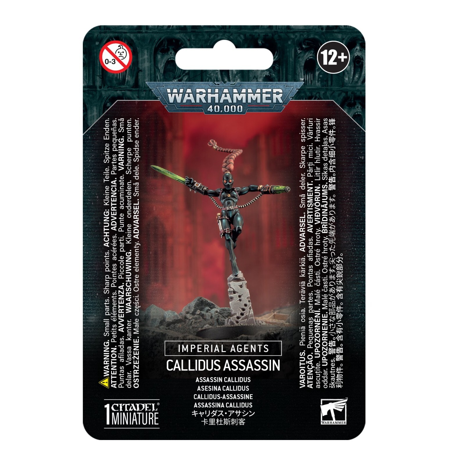 Imperial Agents: Callidus Assassin Warhammer 40k NEW In BOX Imperial Agents: Callidus Assassin Warhammer 40k NEW In BOX