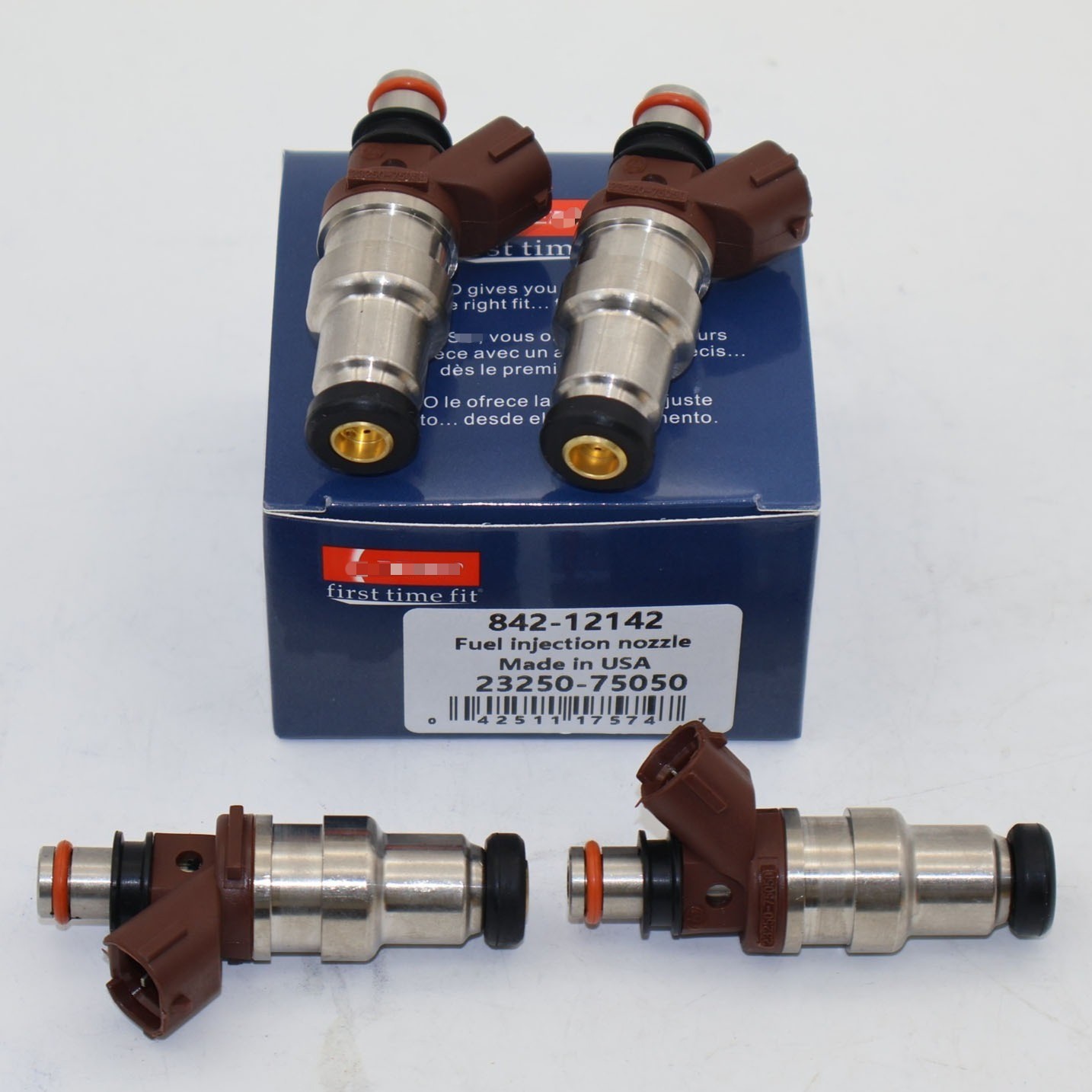 4X Denso Fuel Injector 23250-75050 For 4Runner Tacoma T100 2.7L 3RZ-FE FJ377 4X Denso Fuel Injector 23250-75050 For 4Runner Tacoma T100 2.7L 3RZ-FE FJ377