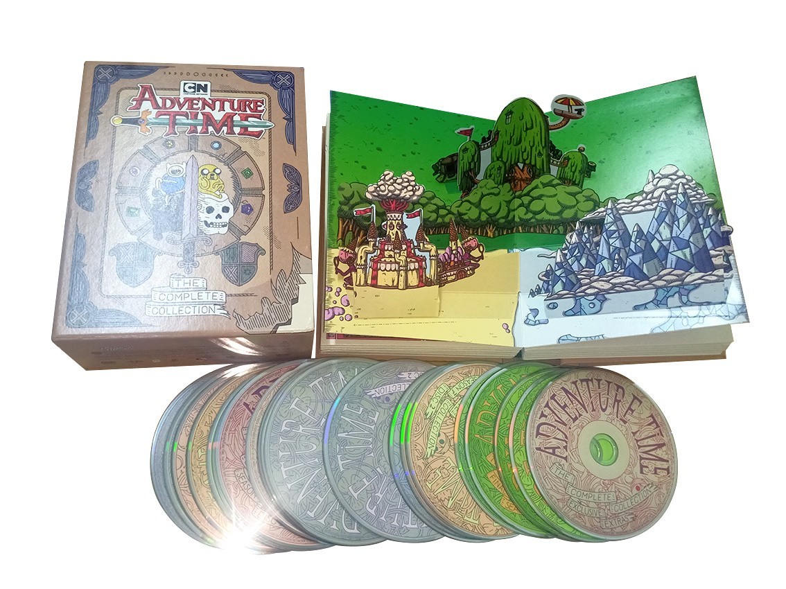 Adventure Time: The Complete TV Series Collection( DVD,22-Discs ) With Book..* Adventure Time: The Complete TV Series Collection( DVD,22-Discs ) With Book..*