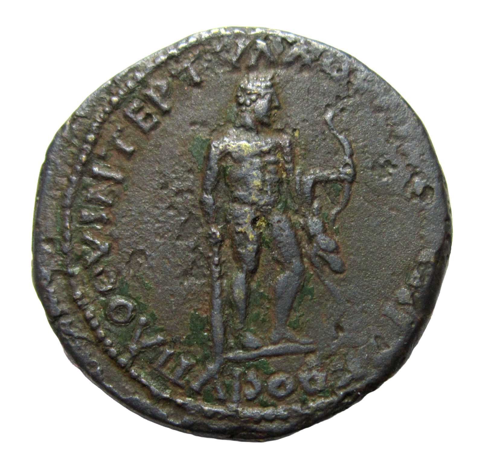 MOESIA INFERIOR, AE 28. NIKOPOLIS AD ISTRUM. SEPTIMIUS SEVERUS 193-211 AD. RARE.