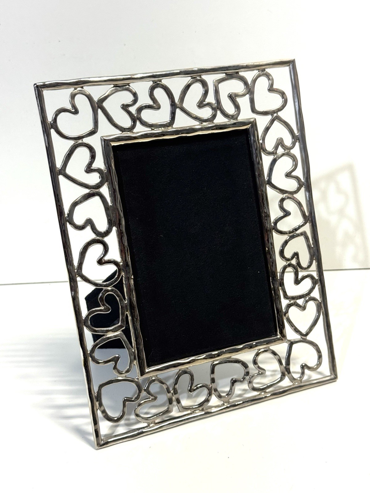 Michael Aram Silver Hearts Photograph Photo Picture Frame