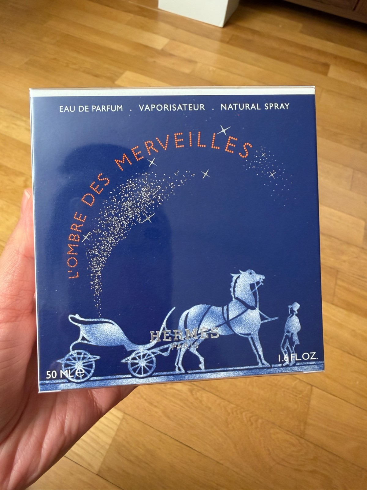 Hermès L\'Ombre des Merveilles Eau de Parfum 50ml — Factory Sealed