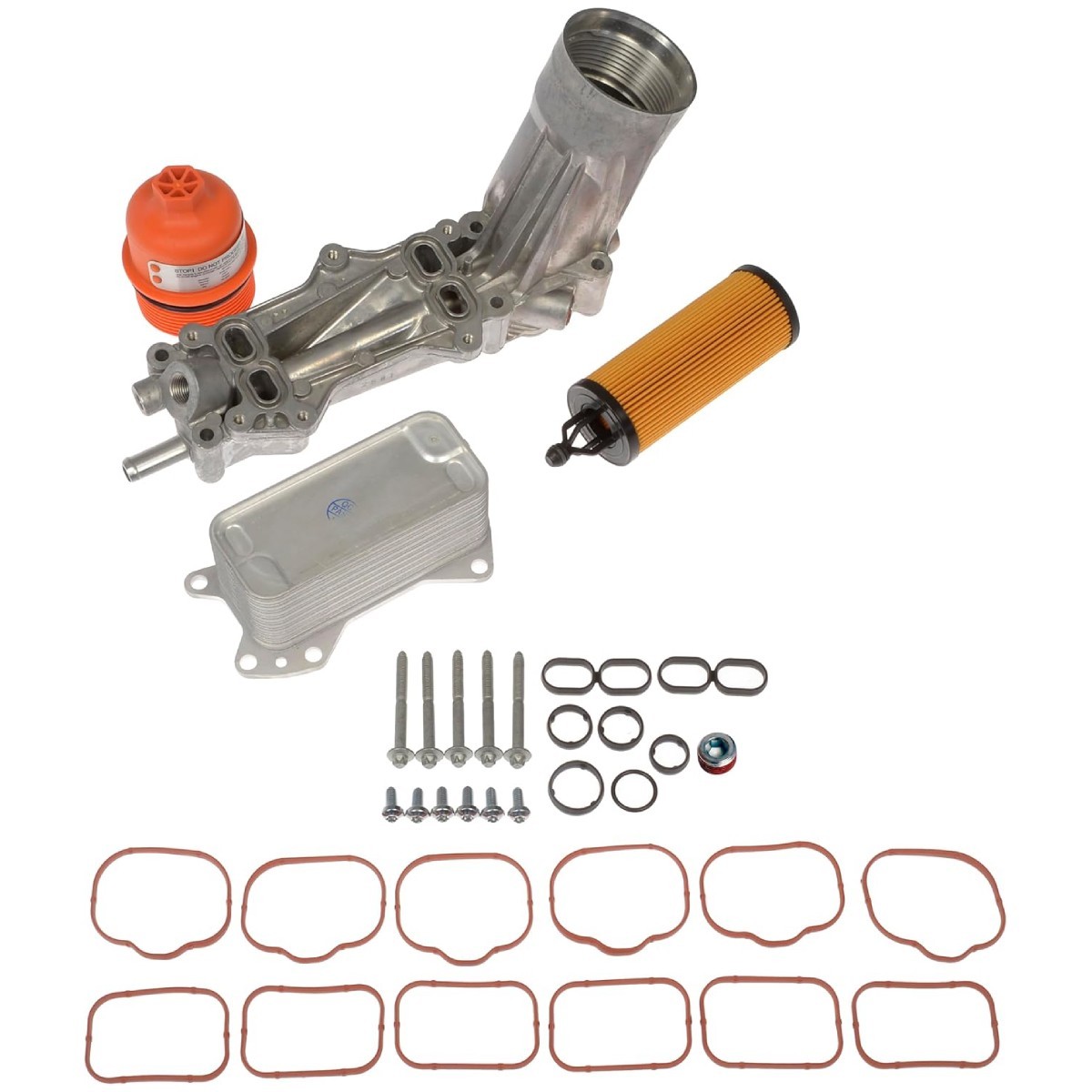 Dorman 926-959 Aluminum Engine Oil Filter Housing with Oil Cooler and Filter