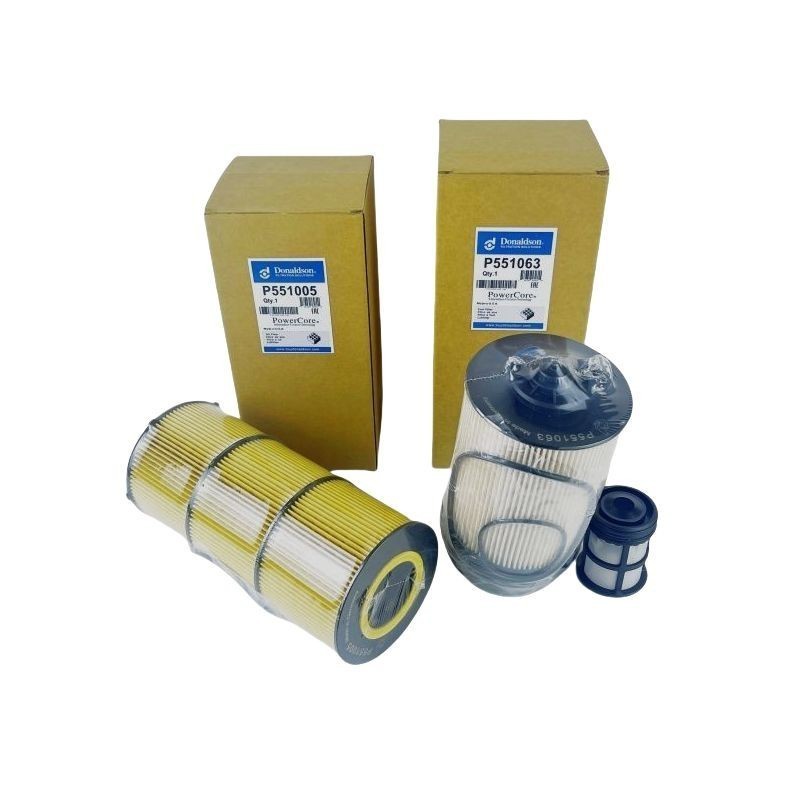 2X Donaldson DD13/DD15 Filter Kit- Oil Filter & Fuel Filter Kit P551005 P551063