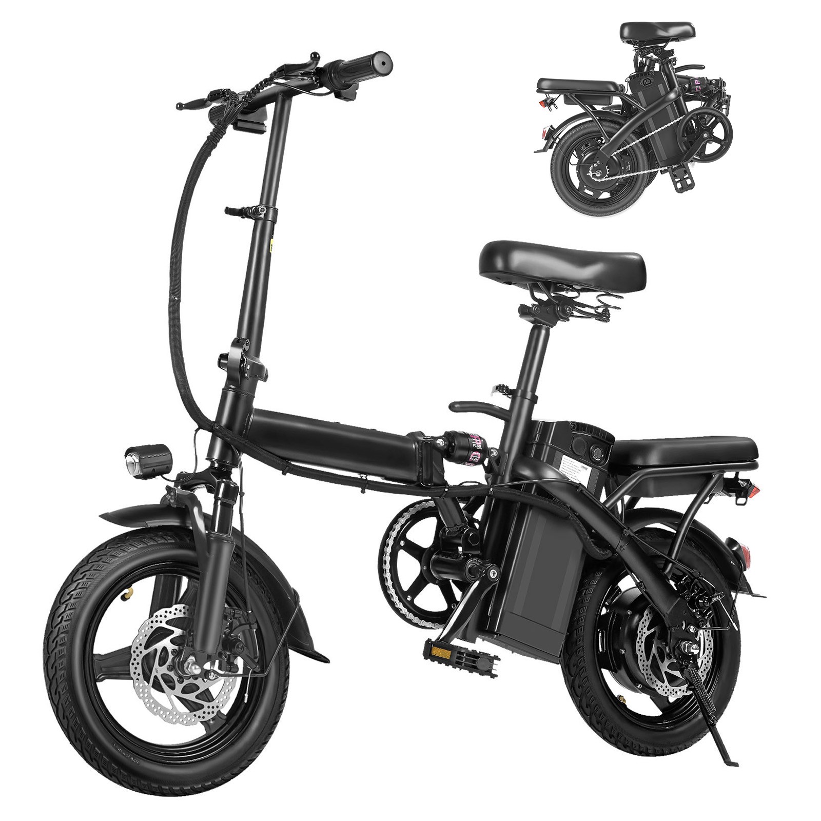 650W Folding Electric Scooter for Adults ,20-25 MPH，500-Lb Capacity 30miles