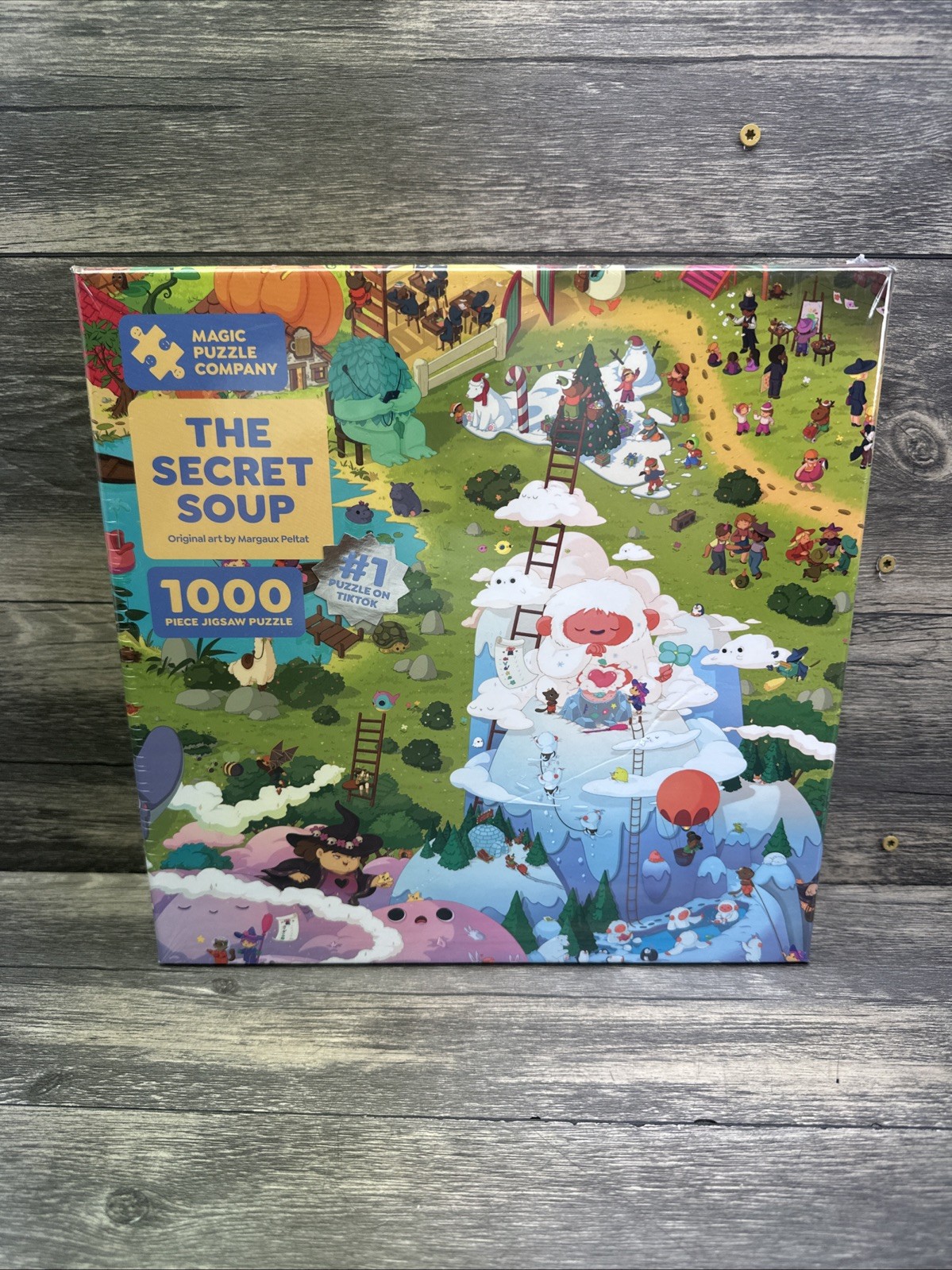 THE SECRET SOUP 1000 pc Puzzle by Magic Puzzle Company UNCOUNTED