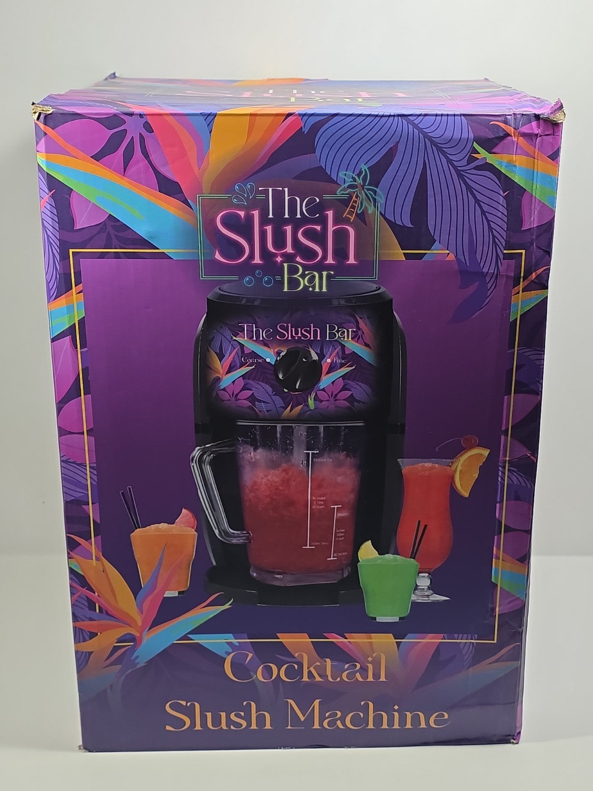 The Slush Bar Cocktail Slushie Machine Fizz Creations Brand New