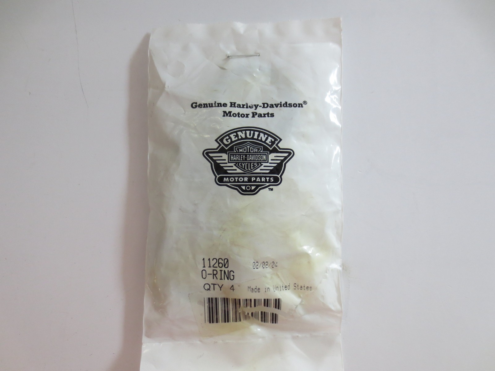 NEW Genuine Harley-Davidson OEM O-Ring(4) 11260 NEW Genuine Harley-Davidson OEM O-Ring(4) 11260