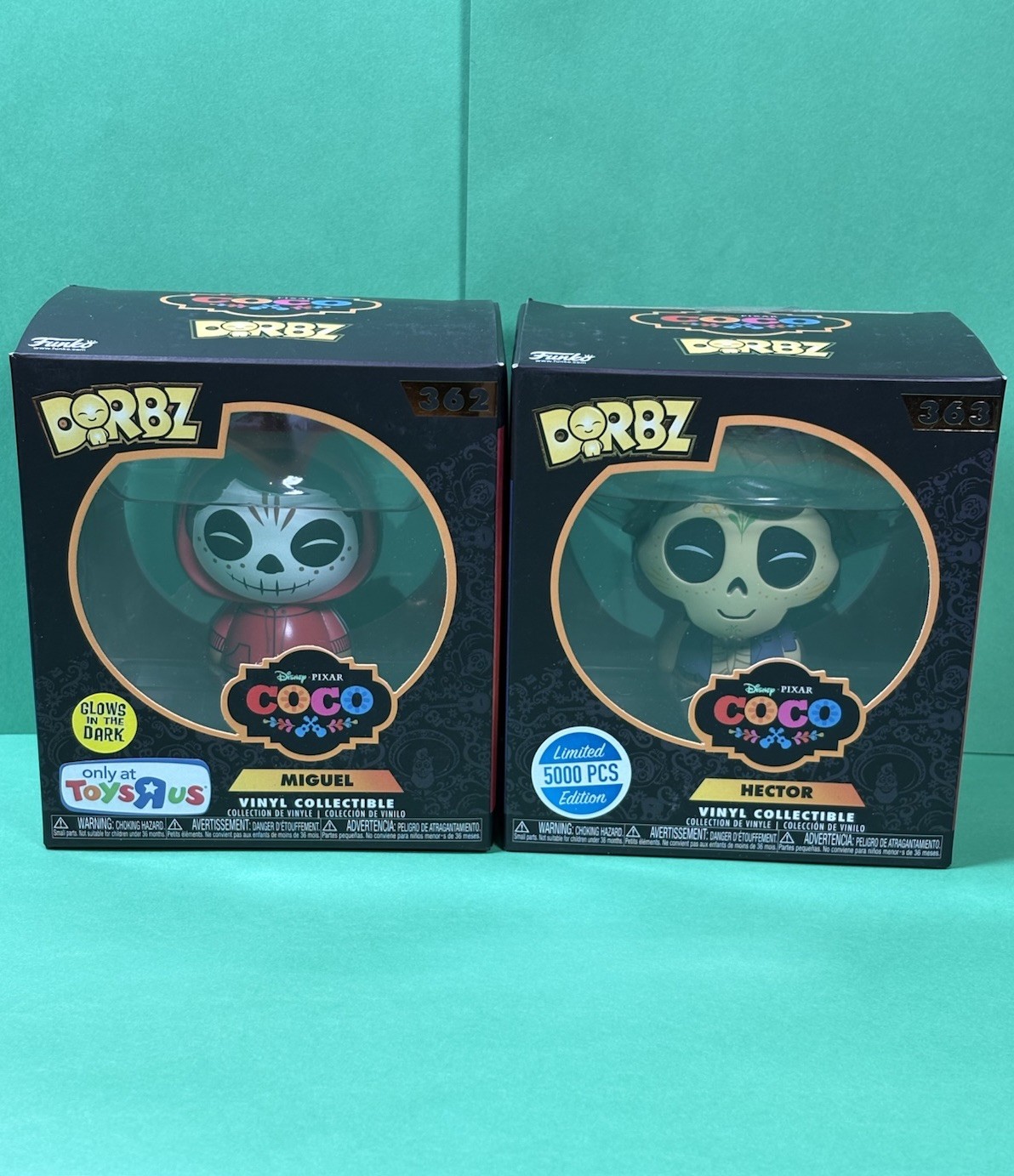 Funko Dorbz Coco Hector Miguel Lot Disney Limited Edition Exclusive Funko Dorbz Coco Hector Miguel Lot Disney Limited Edition Exclusive