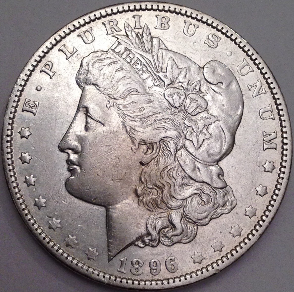 1896-O Morgan Silver Dollar - Super Attractive & Lustrous XF+/AU Key Date O-Mint