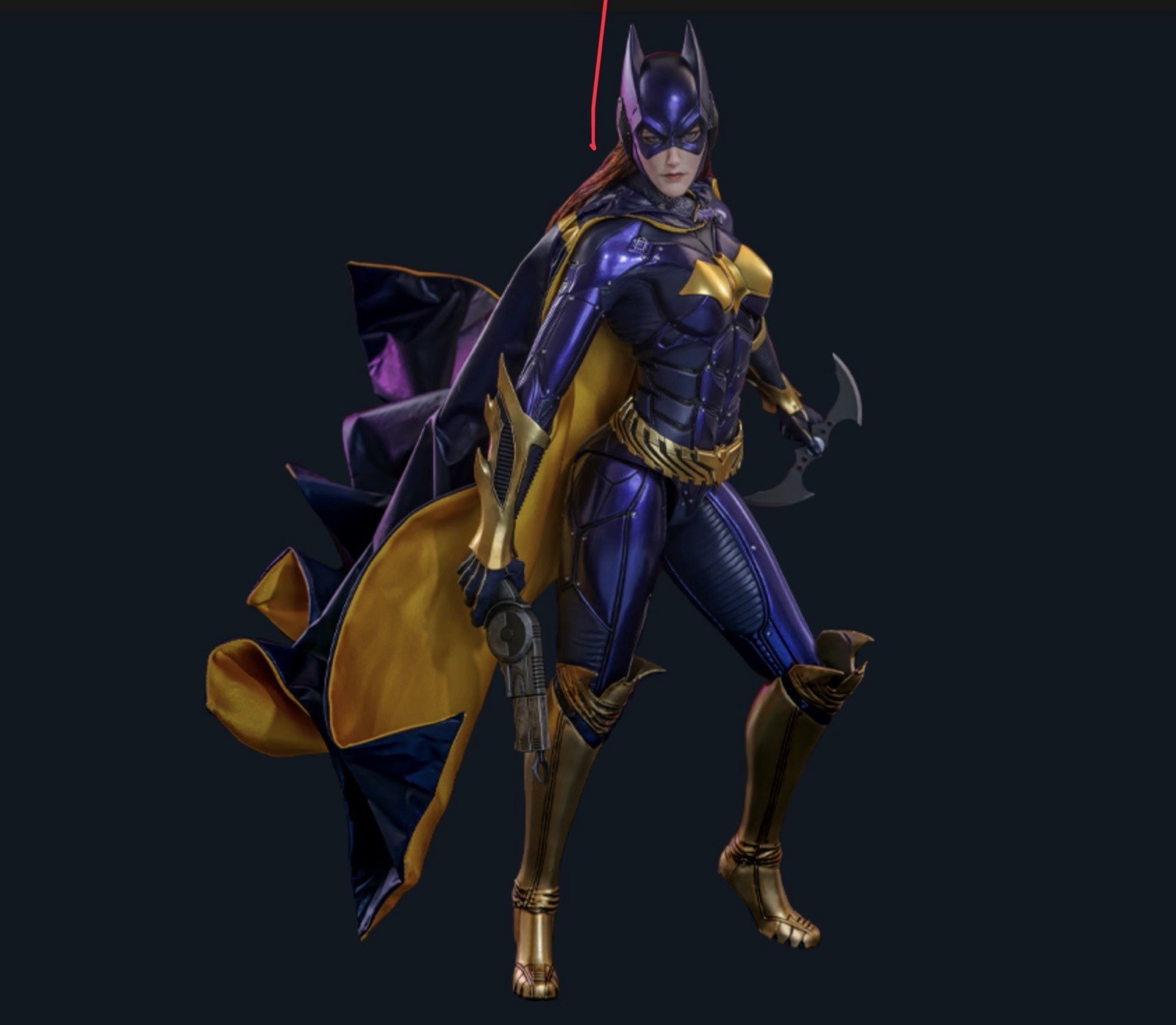 1/6 Batgirl Purple And Gold Version Figure - Batman Hot Toys VGM65 - NEW Sealed