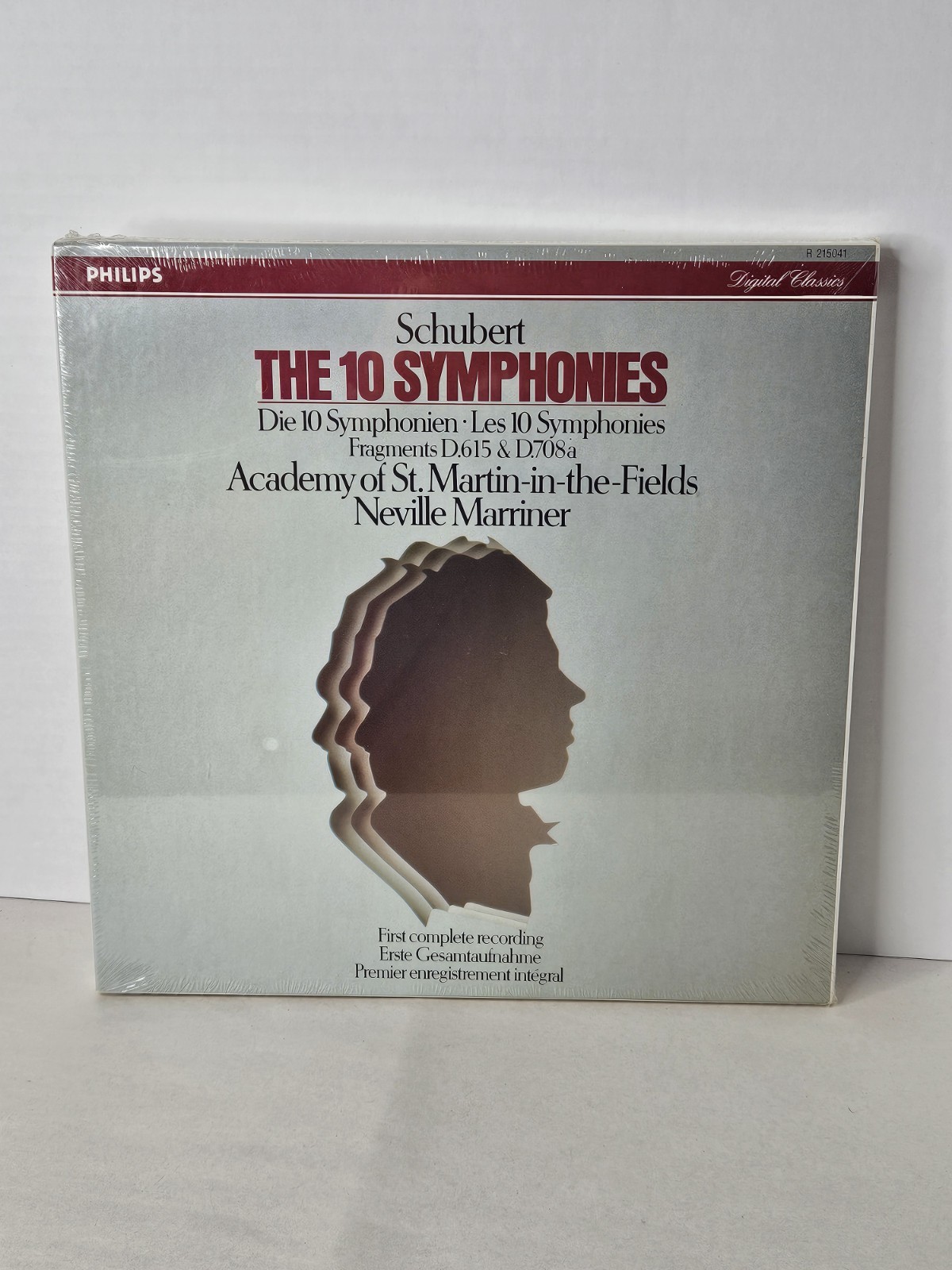 Philips R 215041 7x LP Vinyl Boxset SCHUBERT The 10 Symphonies Marriner SEALED Philips R 215041 7x LP Vinyl Boxset SCHUBERT The 10 Symphonies Marriner SEALED