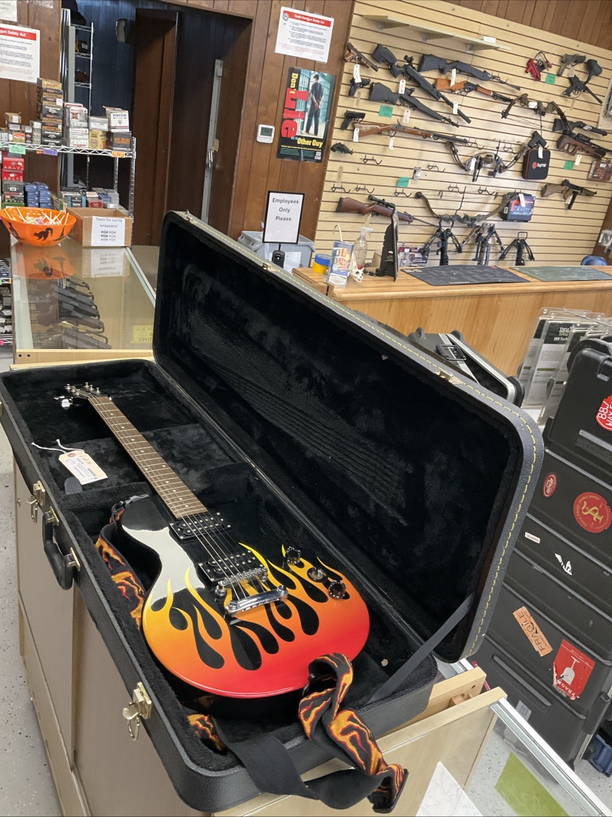 Epiphone Les Paul Special W/ Hard Case Flames Design 240429