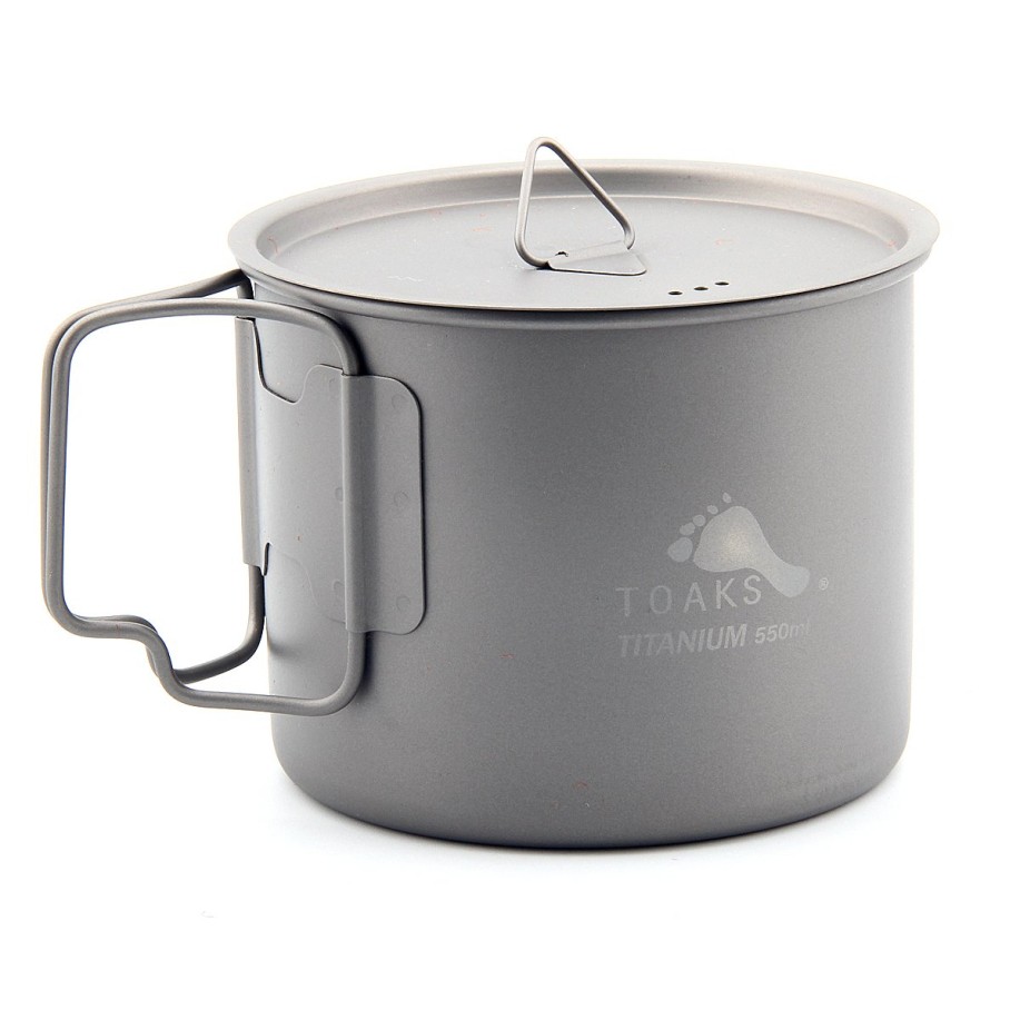 TOAKS LIGHT Titanium 550ml Pot (Ultralight Version)