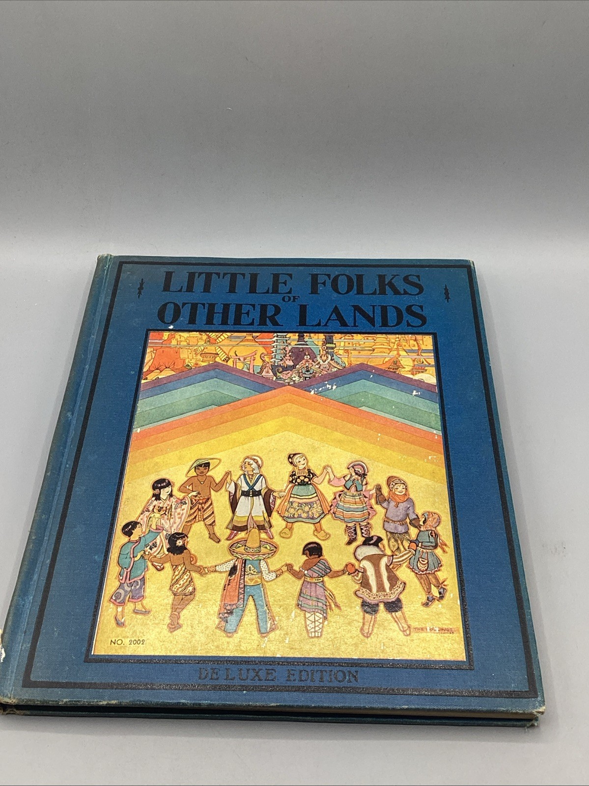 Little Folks of Other Lands Deluxe Edition 1943 by Watty Piper Hardcover Book