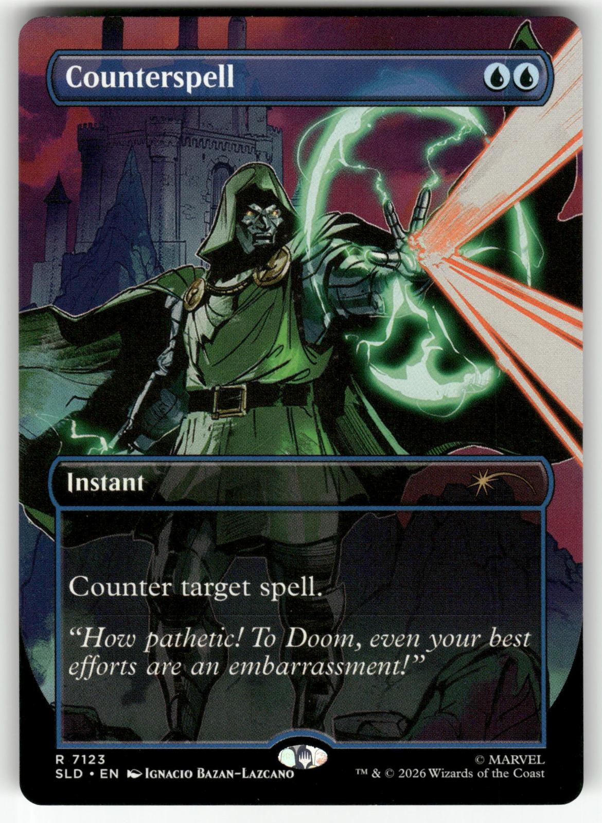 Counterspell65 7123 Doom Rare Secret Lair Drop Series Magic: The Gathering NM