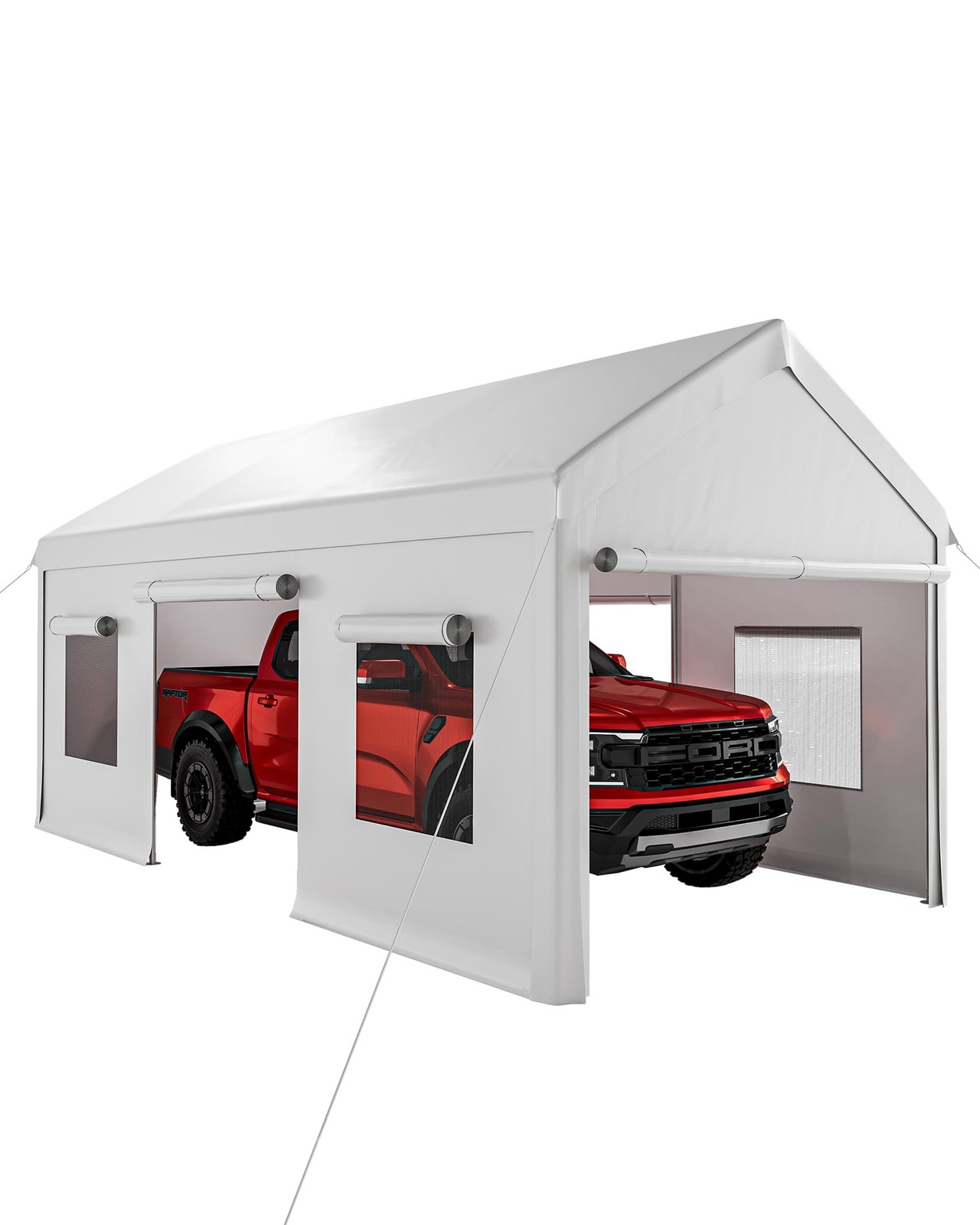 Portable Carport Canopy 10x20 ft, Heavy‑Duty Waterproof UV‑Resistant Car Shelter Portable Carport Canopy 10x20 ft, Heavy‑Duty Waterproof UV‑Resistant Car Shelter